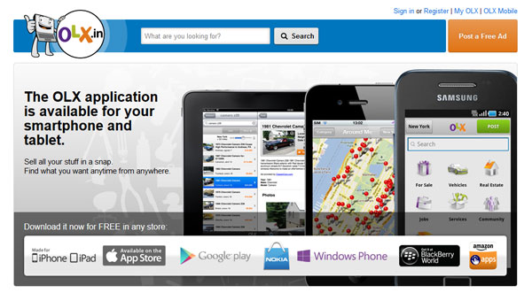 OLX App for Mobile