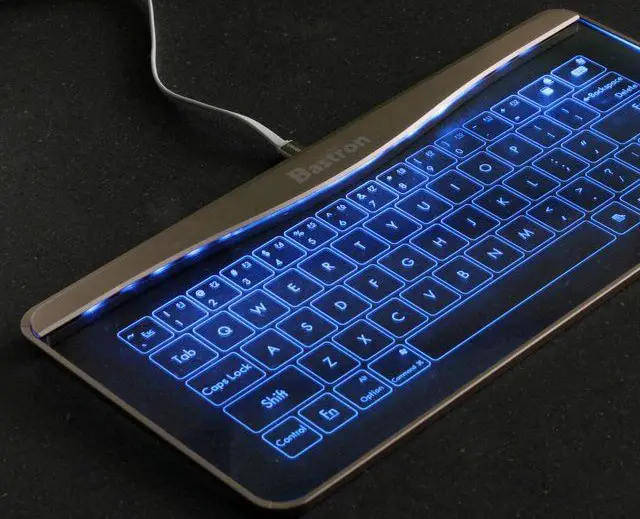 Glass Keyboard Bastron