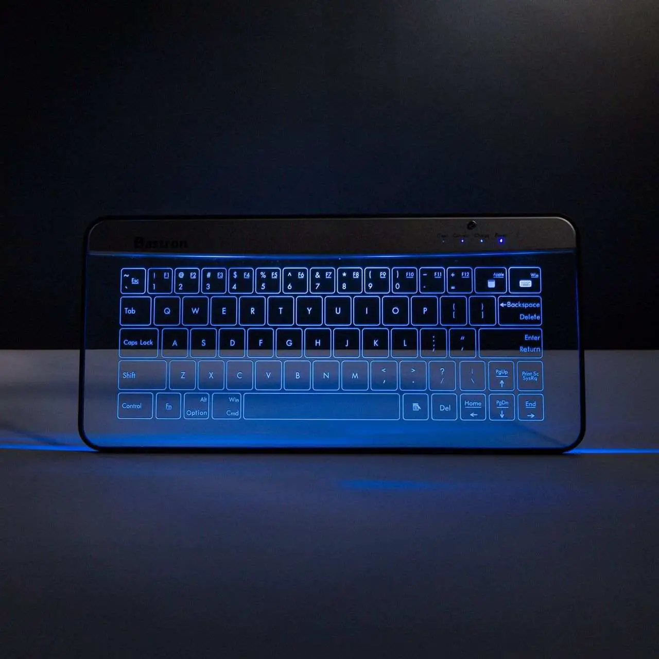 glass keyboard