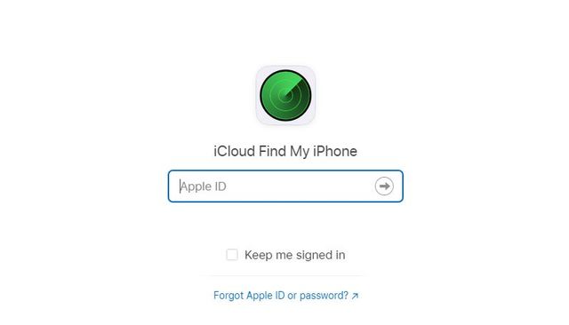 iCloud Find My iphone 