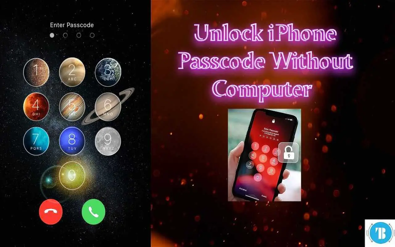 how to unlock iphone passcode without computer