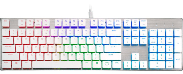 White Gaming Keyboard