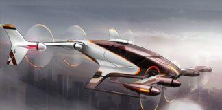 airlines plan into flying taxis