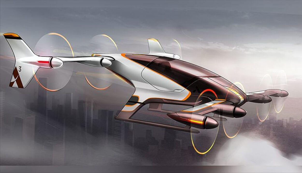 airlines plan into flying taxis