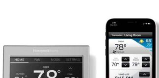 Honeywell Thermostat working with smartphone