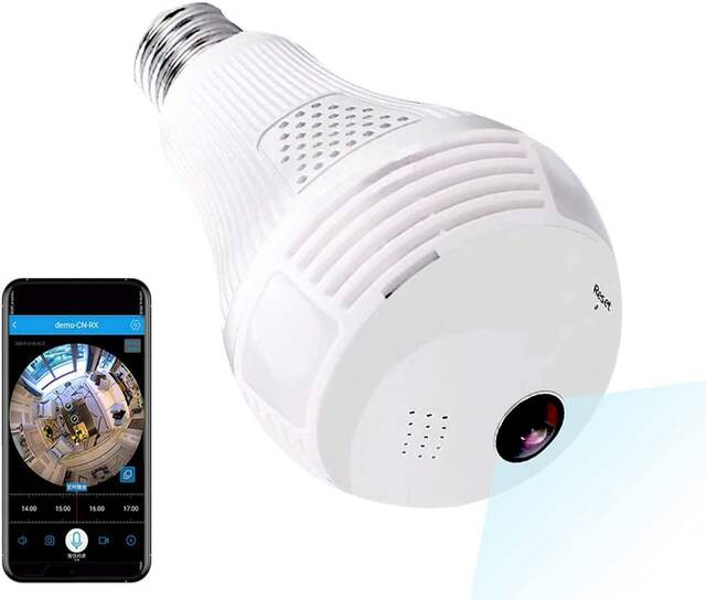 Viboos light bulb camera