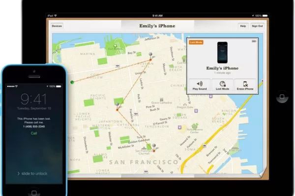what does live mean on find my iphone