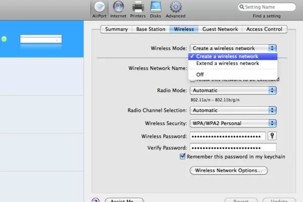 how to forget a wifi network on mac