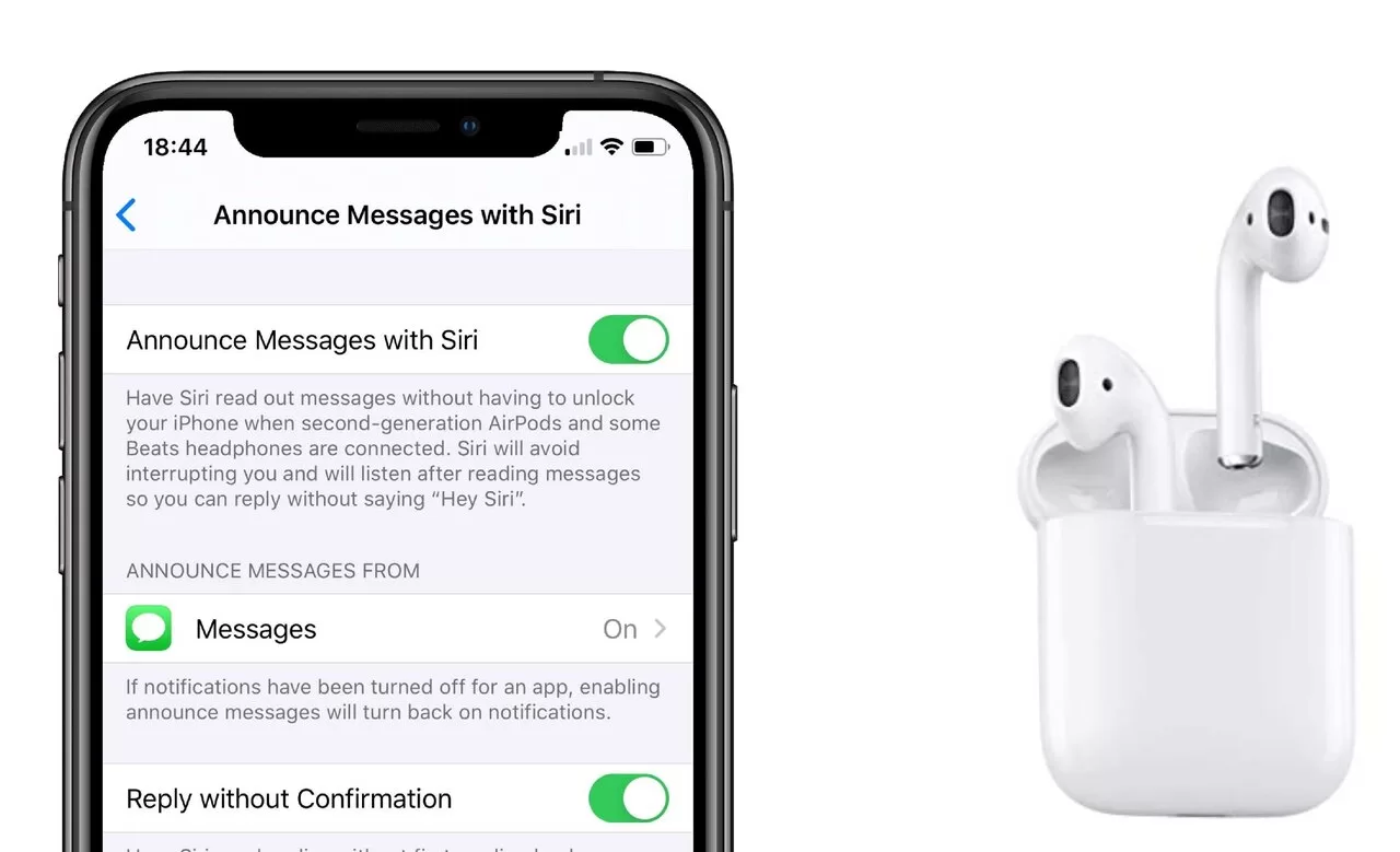 how to turn off siri on airpods