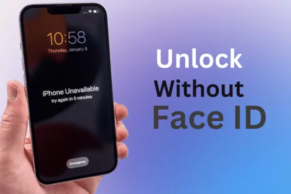 Unlock iPhone without face id