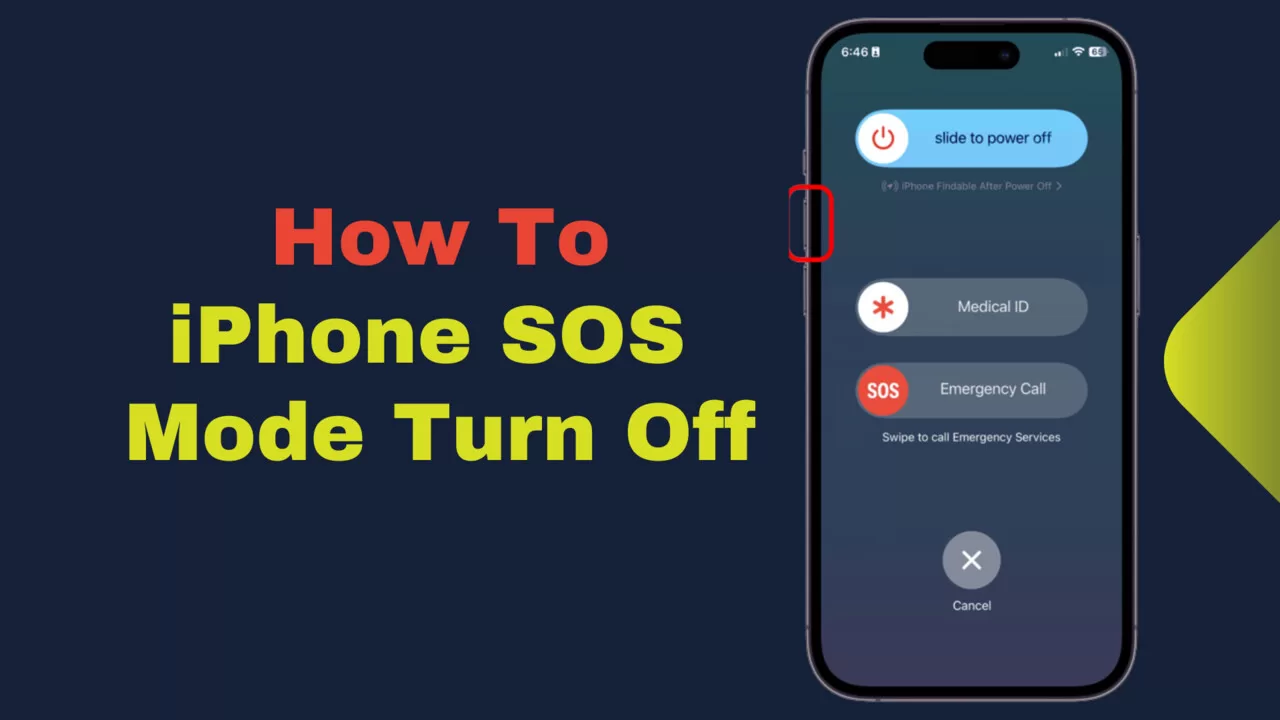 iPhone sos mode turn off