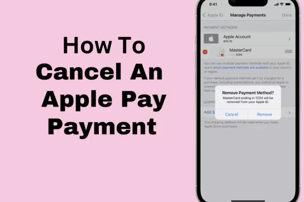 how to cancel an apple pay payment