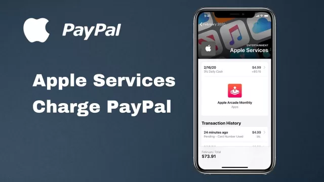 apple services charge paypal