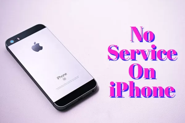 no service on iphone