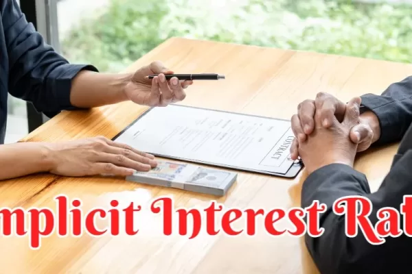 implicit interest rate