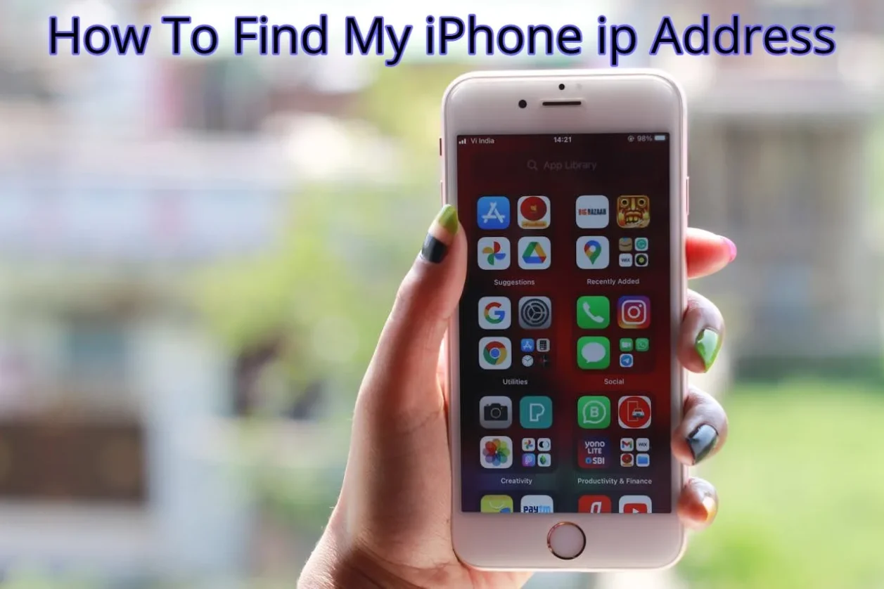 find my iphone ip address