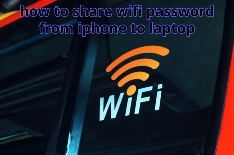 Sharing WiFi Password from iPhone