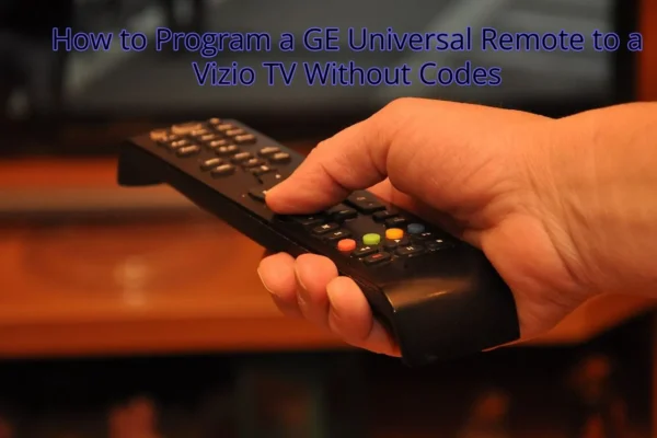 Program a GE Universal Remote