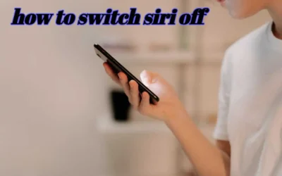 how to switch siri off