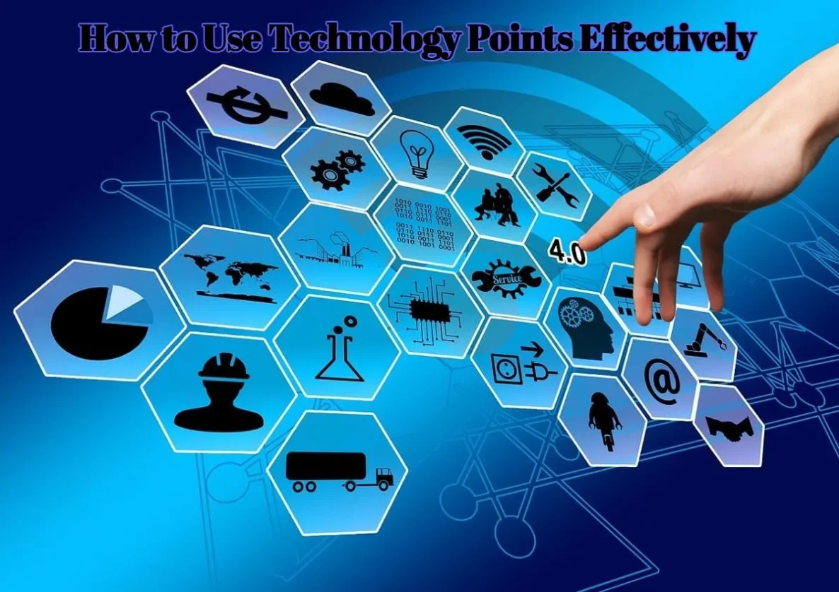 How to use technology points