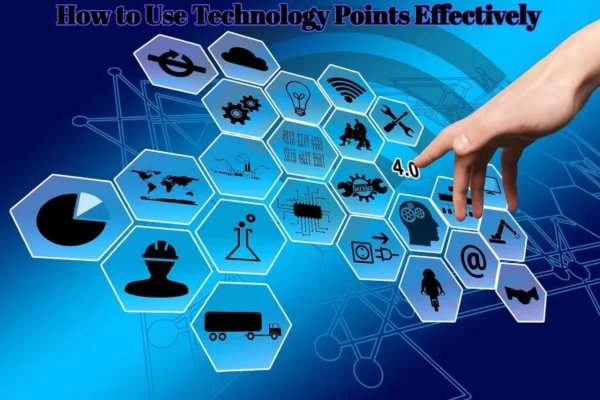 How to use technology points