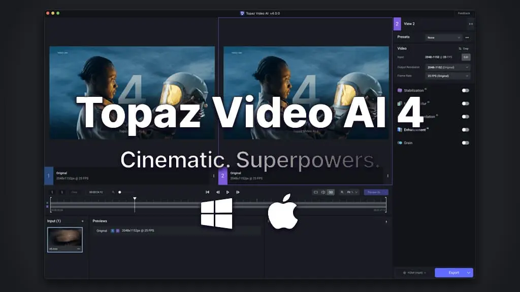 Topaz Video AI
