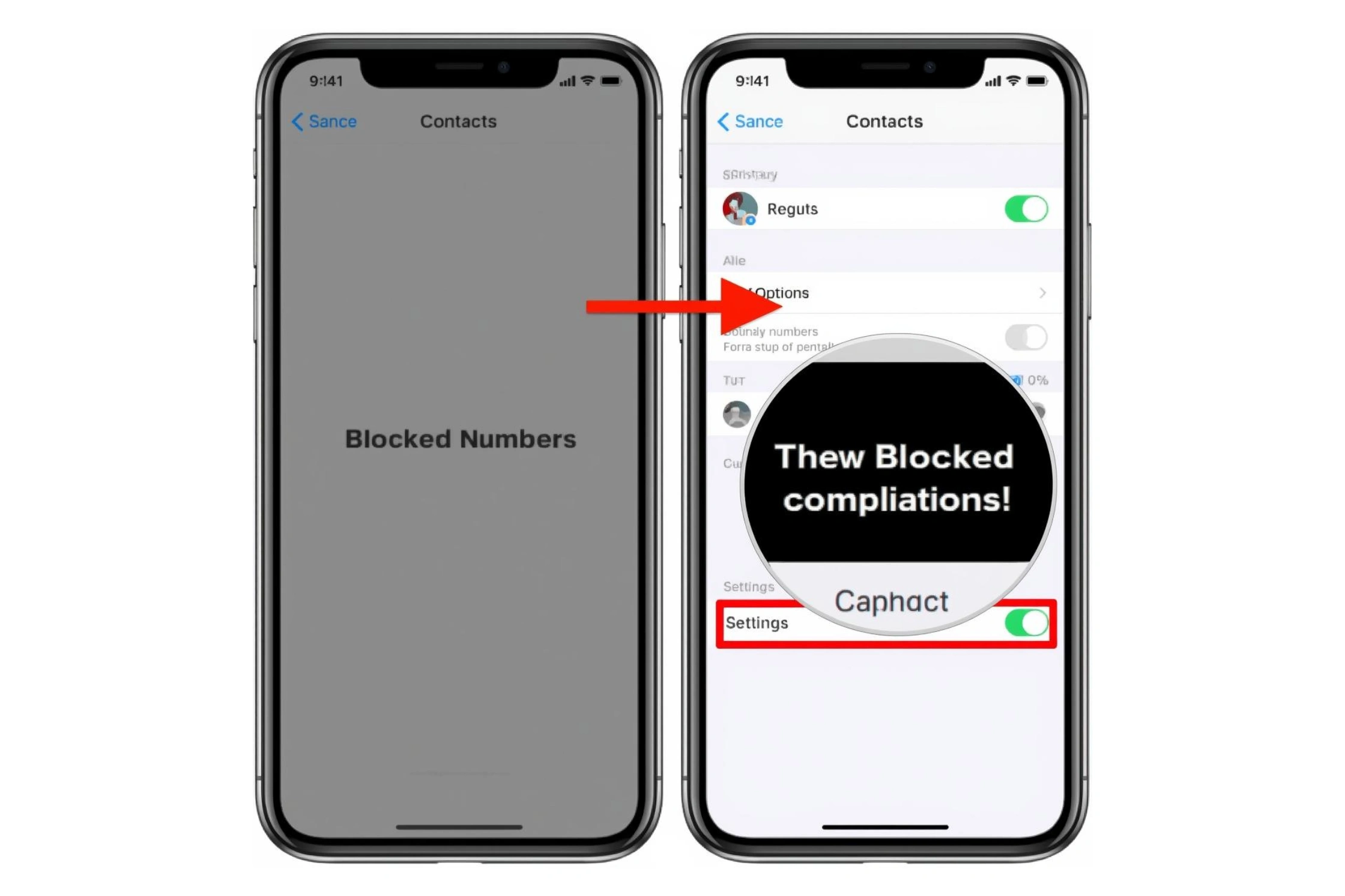 How to Check Blocked Numbers Directly From Contacts?