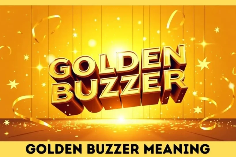 what does the golden buzzer mean